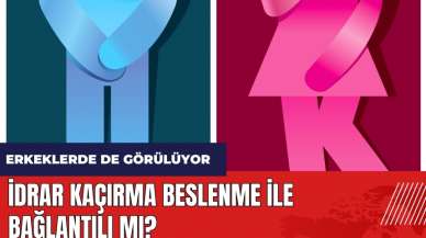 İdrar kaçırma beslenme ile bağlantılı mı?