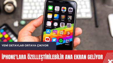 iPhone'lara özelleştirilebilir ana ekran geliyor