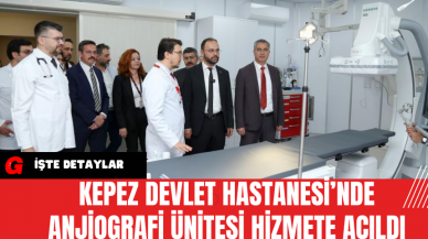 Kepez Devlet Hastanesi’nde Anjiografi Ünitesi Hizmete Açıldı