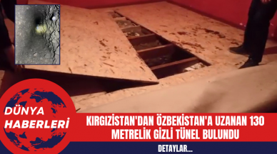 Uzanan 130 Metrelik Gizli Tünel Bulundu