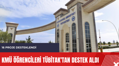 KMÜ öğrencileri TÜBİTAK'tan destek aldı