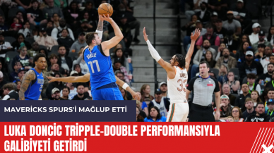 Luka Doncic tripple-double performansıyla galibiyeti getirdi