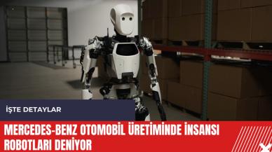 Mercedes-Benz otomobil üretiminde insansı robotları deniyor