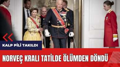 Norveç Kralı tatilde ölümden döndü