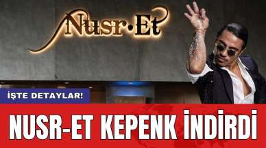 Nusr-Et kepenk indirdi