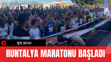 Runtalya Maratonu Başladı