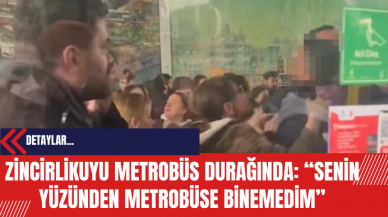 Zincirlikuyu Metrobüs Durağında: Senin Yüzünden Metrobüse Binemedim