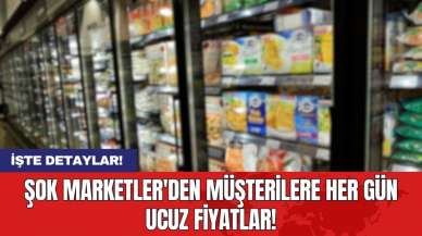 ŞOK Marketler'den müşterilere her gün ucuz fiyatlar!