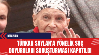 Türkan Saylan'a Yönelik Suç Duyuruları Soruşturması Kapatıldı