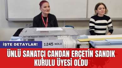 Ünlü sanatçı Candan Erçetin Sandık Kurulu Üyesi oldu