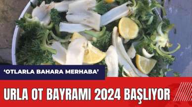 Urla Ot Bayramı Başlıyor