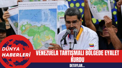 Venezuela Tartışmalı Bölgede Eyalet Kurdu