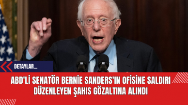 ABD'li Senatör Bernie Sanders'ın Ofisine Saldırı Düzenleyen Şahıs Gözaltına Alındı