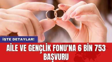 Aile ve Gençlik Fonu'na 6 bin 753 başvuru