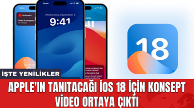 Apple'ın tanıtacağı iOS 18 için konsept video ortaya çıktı