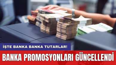 Banka promosyonları güncellendi: İşte banka banka tutarlar!