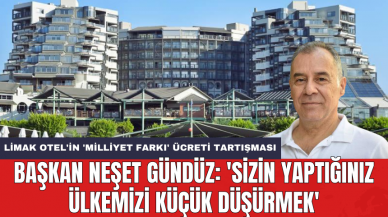 Başkan Neşet Gündüz: 'Sizin yaptığınız ülkemizi küçük düşürmek'