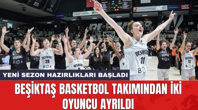 Beşiktaş Basketbol Takımından iki oyuncu ayrıldı