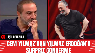 Cem Yılmaz’dan Yılmaz Erdoğan’a Sürpriz Gönderme