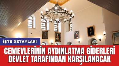 Cemevlerinin aydınlatma giderleri devlet tarafından karşılanacak