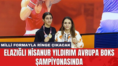 Elazığlı Nisanur Yıldırım Avrupa Boks Şampiyonasında