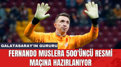 Fernando Muslera 500'üncü resmi maçına hazırlanıyor