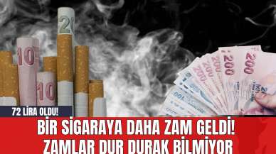 Bir Sigaraya Daha Zam Geldi! Zamlar Dur Durak Bilmiyor