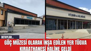 Göç Müzesi Olacakken TÜGVA Kıraathanesi Oldu