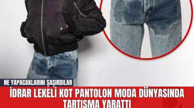 İdrar Lekeli Kot Pantolon Moda Dünyasında Tartışma Yarattı