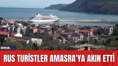 Rus Turistler Amasra'ya Akın Etti