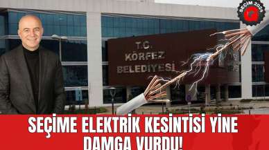 Seçime Elektrik Kesintisi Yine Damga Vurdu!