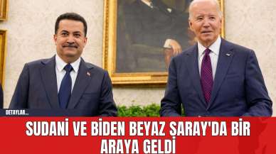 Sudani ve Biden Beyaz Saray'da Bir Araya Geldi