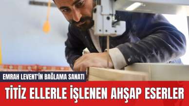 Titiz Ellerle İşlenen Ahşap Eserler: Emrah Levent'in Bağlama Sanatı