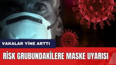 Grip vakaları yine arttı! Risk grubundakilere maske uyarısı