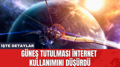 Güneş tutulması internet kullanımını düşürdü