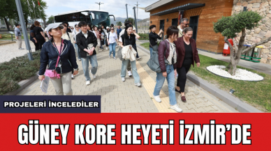 Güney Kore Heyeti İzmir'de