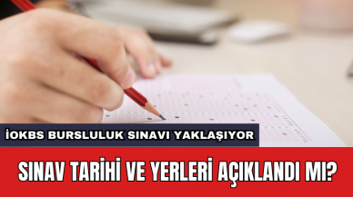 İOKBS Bursluluk sınavı yaklaşıyor: Sınav tarihi ve yerleri açıklandı mı?