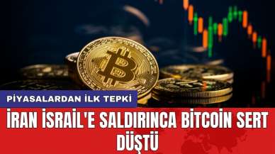 İran İsrail'e saldırınca Bitcoin sert düştü