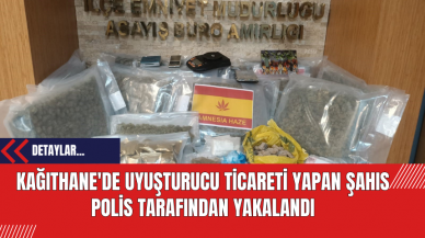 Kağıthane'de Uy*şturucu Ticareti Yapan Şahıs Polis Tarafından Yakalandı