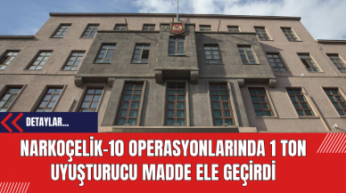 Emniyet ve Jandarma Narkoçelik-10 Operasyonlarında 1 Ton Uy*şturucu Madde Ele Geçirdi