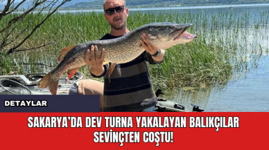 Sakarya’Da Dev Turna Yakalayan Balıkçılar Sevinçten Coştu!