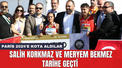 Salih Korkmaz ve Meryem Bekmez tarihe geçti: Paris 2024'e kota aldılar