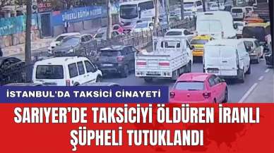 Taksiciyi Öldüren İranlı Şüpheli Tutuklandı