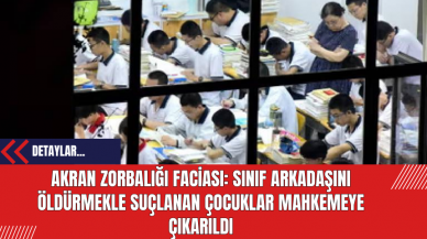 Akran Zorbalığı Faciası: Sınıf Arkadaşını Öldürmekle Suçlanan Çocuklar Mahkemeye Çıkarıldı