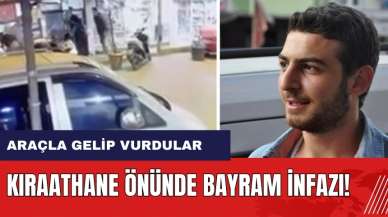 Şişli'de kıraathane önünde bayram infazı!