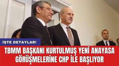 TBMM Başkanı Kurtulmuş yeni anayasa görüşmelerine CHP ile başlıyor