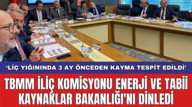 TBMM İliç Komisyonu Enerji ve Tabii Kaynaklar Bakanlığı'nı dinledi: 'Liç yığınında 3 ay önceden kayma tespit edildi'