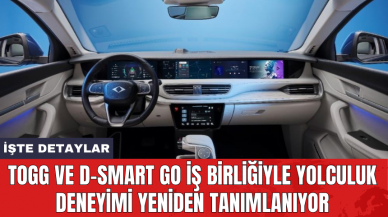 Togg ve D-Smart GO iş birliğiyle yolculuk deneyimi yeniden tanımlanıyor