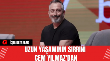 Uzun Yaşamının Sırrını Cem Yılmaz'dan