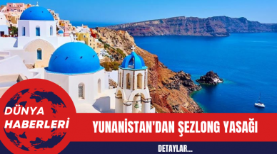 Yunanistan'dan Şezlong Yasağı